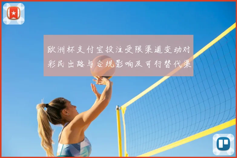 欧洲杯支付宝投注受限渠道变动对彩民出路与合规影响及可行替代渠道分析